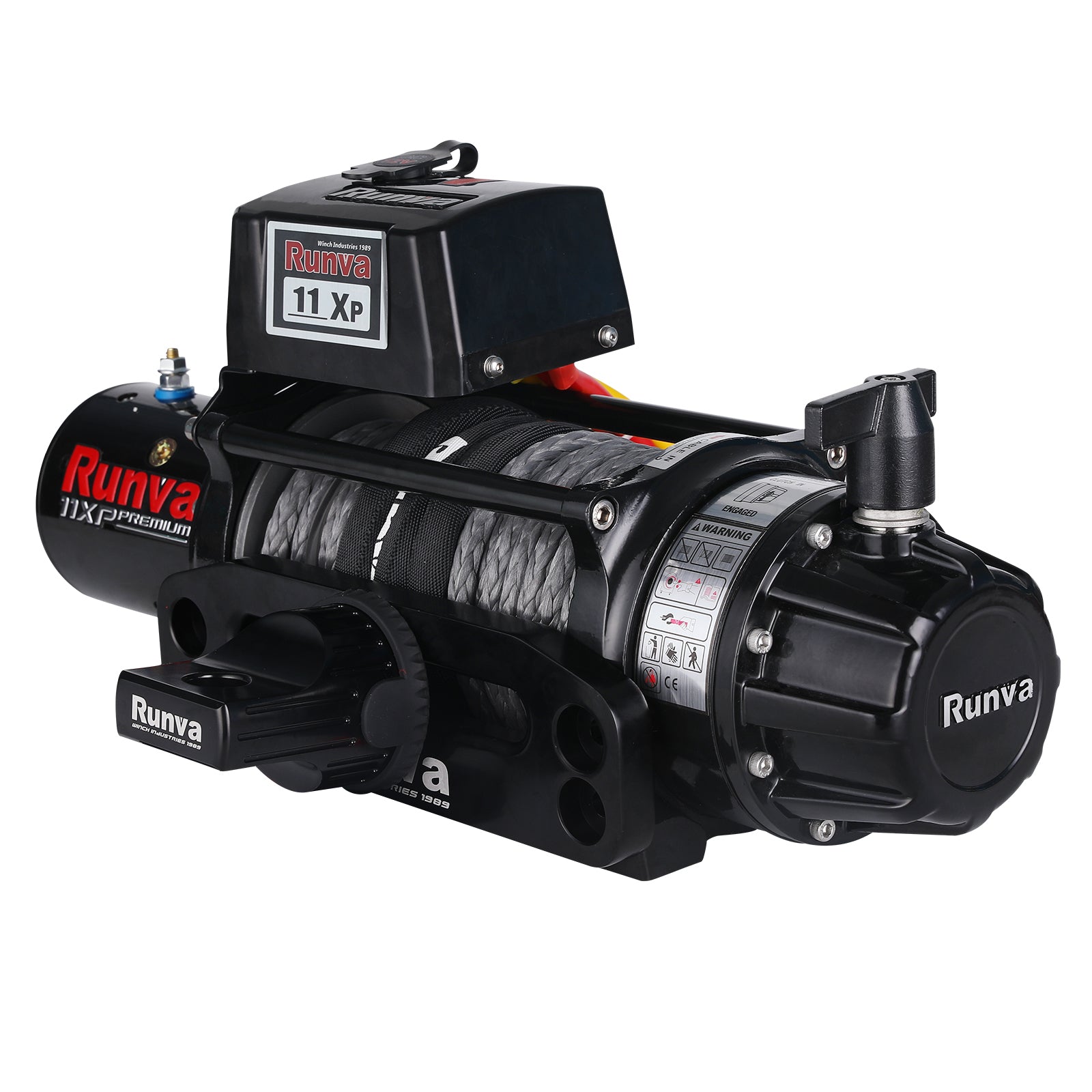 Runva 11XP Premium 12V Winch with Synthetic Rope