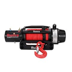 Runva 11XP Premium Red Edition 12V Winch with Synthetic Rope