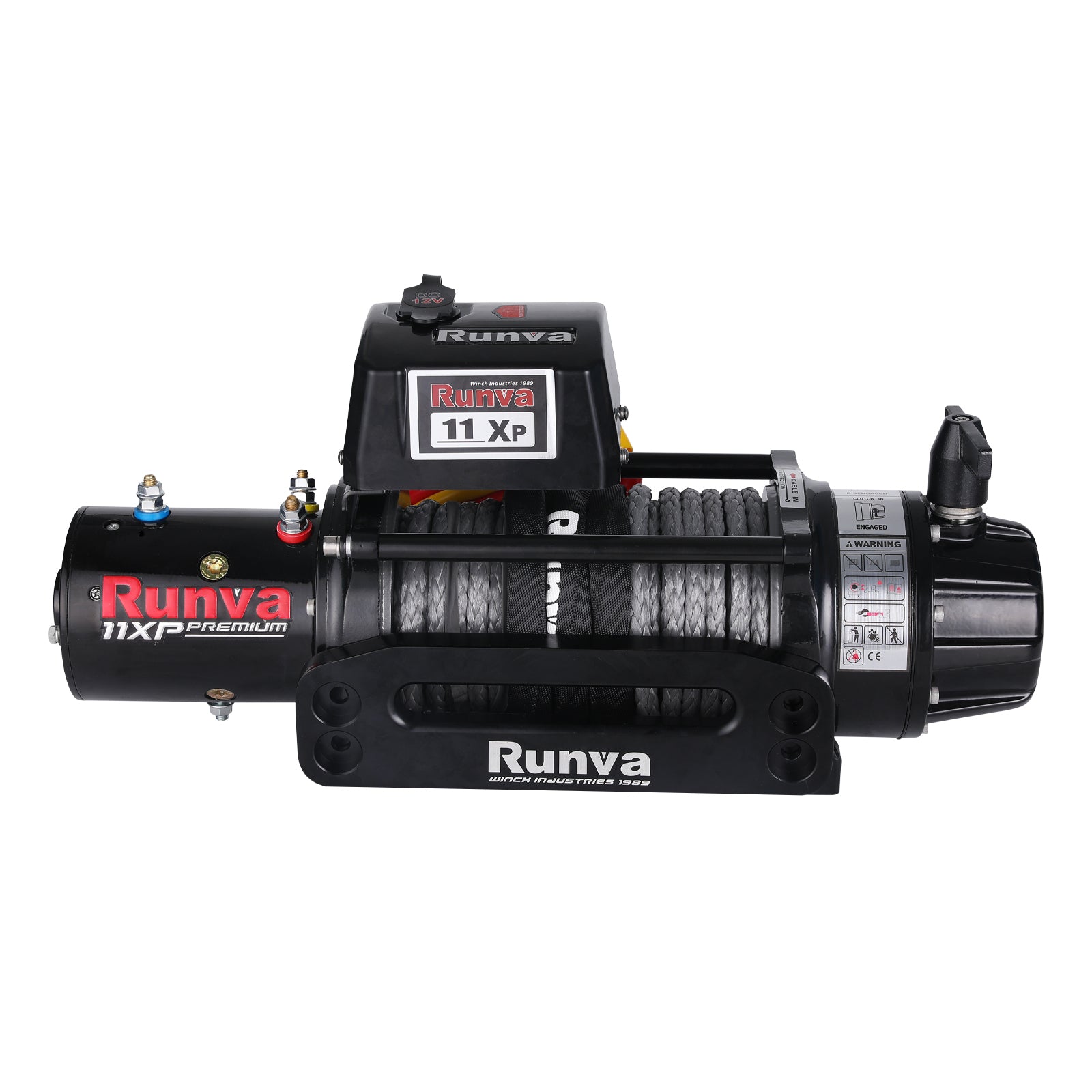 Runva 11XP Premium 12V Winch with Synthetic Rope