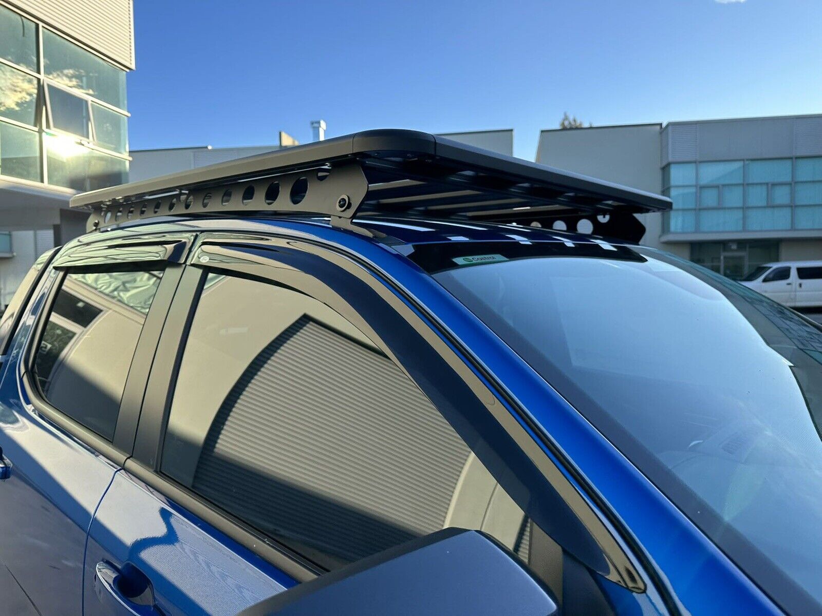 1500mm x 1250mm Aluminum AlloyFlat Rack Roof Platform For VW Amarok NF 2023 2024