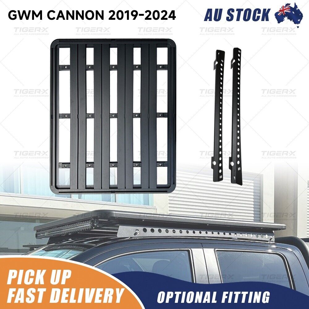 1500x1250mm Aluminum UTE Roof Rack Platform For GWM CANNON 2019-2024 SYD