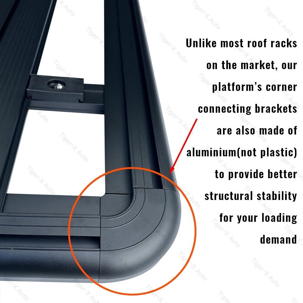 1500x1250mm Aluminum UTE Roof Rack Platform For GWM CANNON 2019-2024 SYD