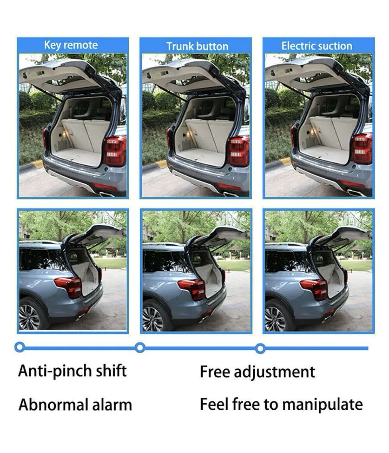 Intelligent Smart Auto Electric Remote Tail Gate Lift For Toyota RAV4 2014-2018