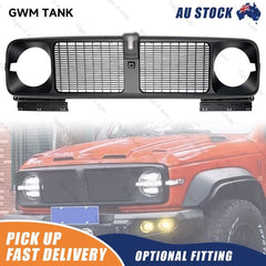 Front Bumper Grille for GWM Tank 300 2023-2024 Mesh Grill Black Offroad