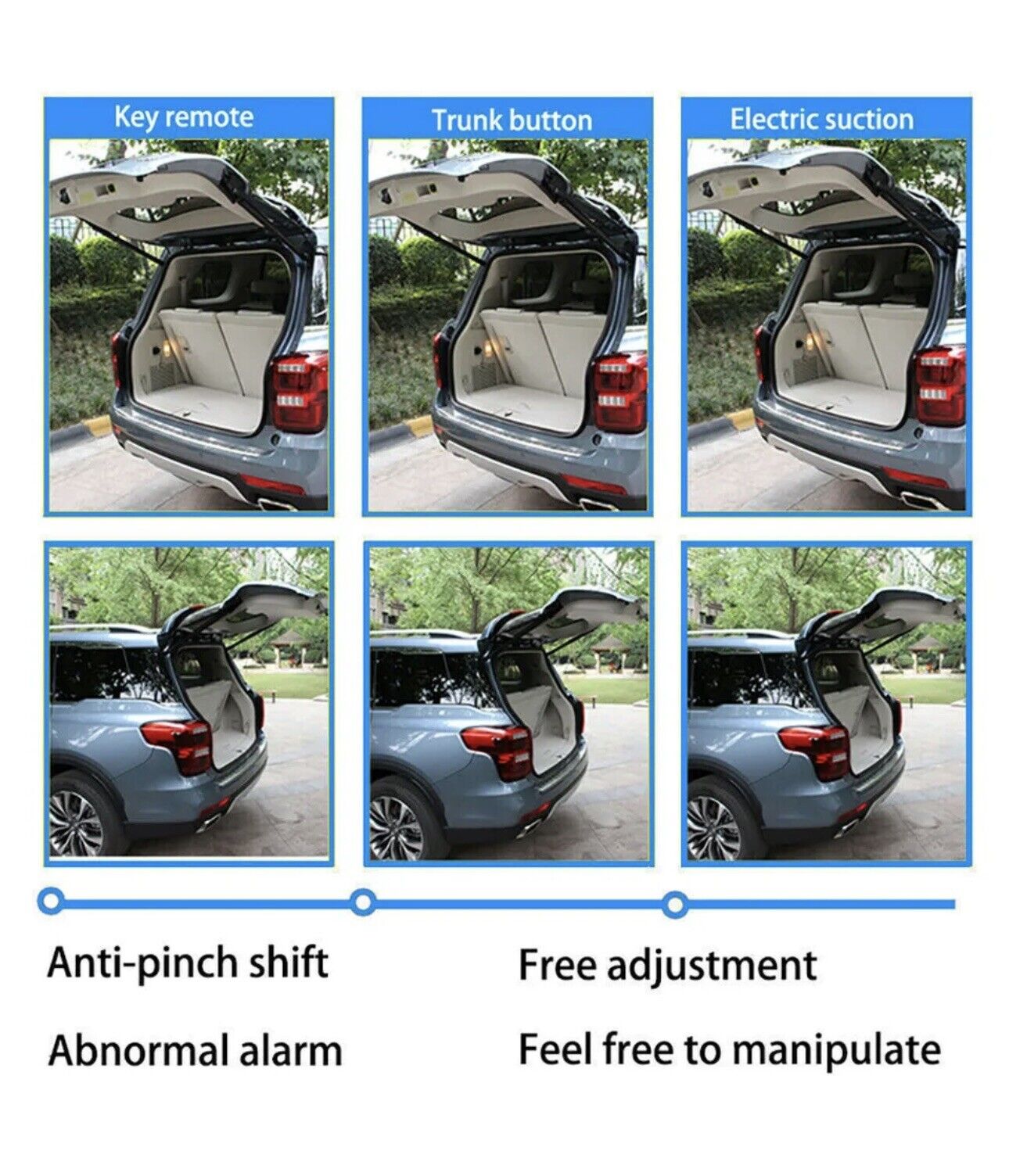 Intelligent Smart Auto Electric Remote Tail Gate Lift For Toyota RAV4 2019-2024