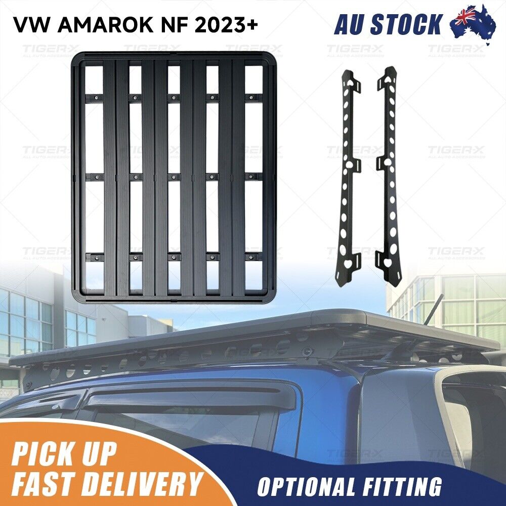 1500mm x 1250mm Aluminum AlloyFlat Rack Roof Platform For VW Amarok NF 2023 2024