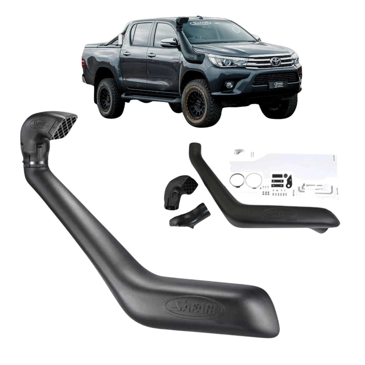 Safari V-Spec Snorkel for Toyota Hilux